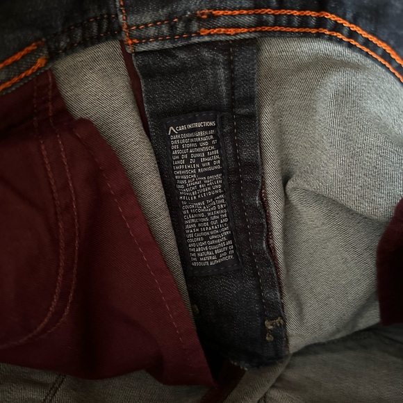 alberto pipe regular fit handcrafted Jeans Men’s 38”W X32”L DS coloured denim - Picture 9 of 13